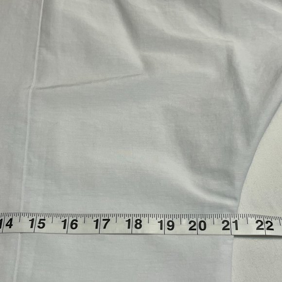 Topshop Women's Shirt Dress Button Down Long Sleeve Size 8 White - Picture 8 of 10